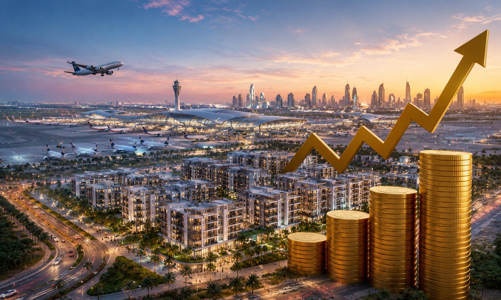 Dubai-South-Property-Sales-Rise-36%-Amid-Airport-Expansion-in-2026