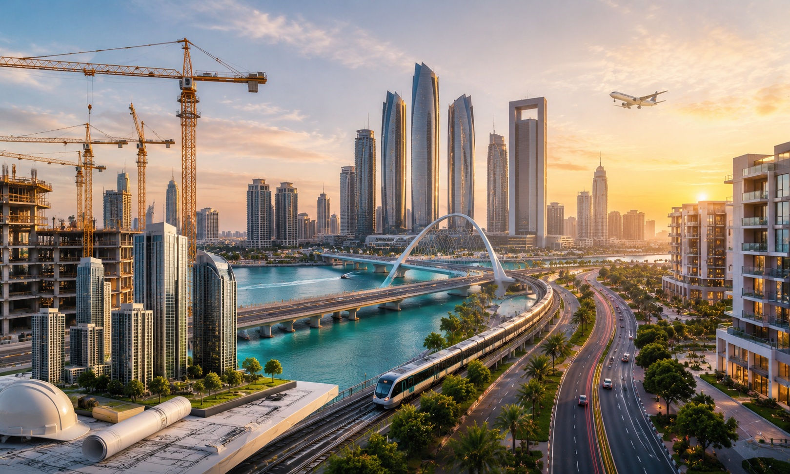 abu-dhabis-dh200-billion-infrastructure-plan-boost-uae-real-estate-OffPlanDubaiProperty
