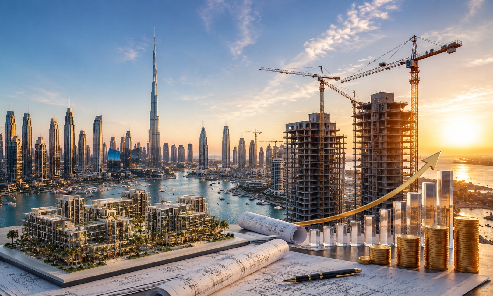 dubai-real-estate-projects-reach-75-billion-in-h1-2026